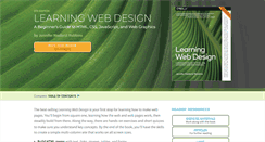 Desktop Screenshot of learningwebdesign.com