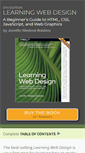 Mobile Screenshot of learningwebdesign.com